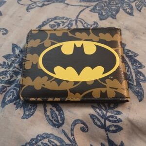 Buckle-Down Black and Gold Batman Card Holder